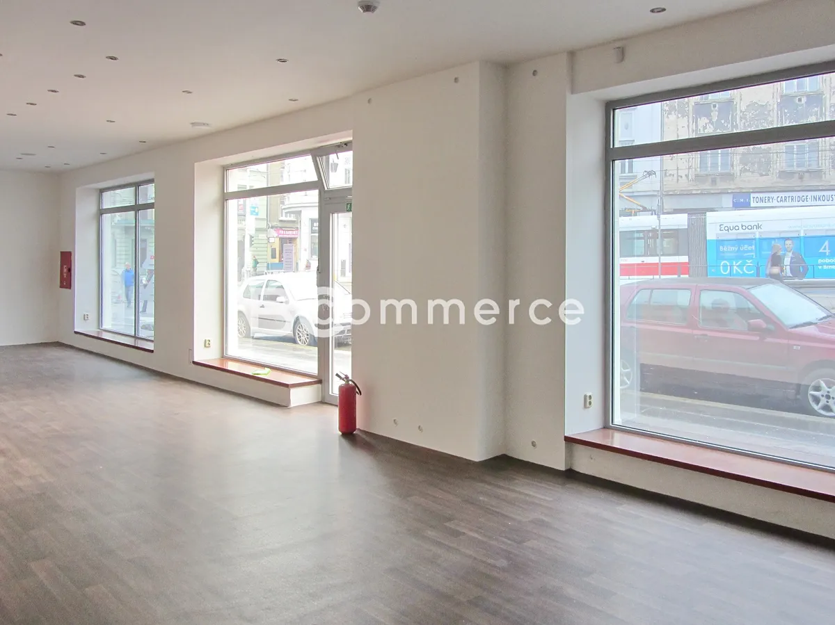 Pronájem obchodního prostoru 115 m²